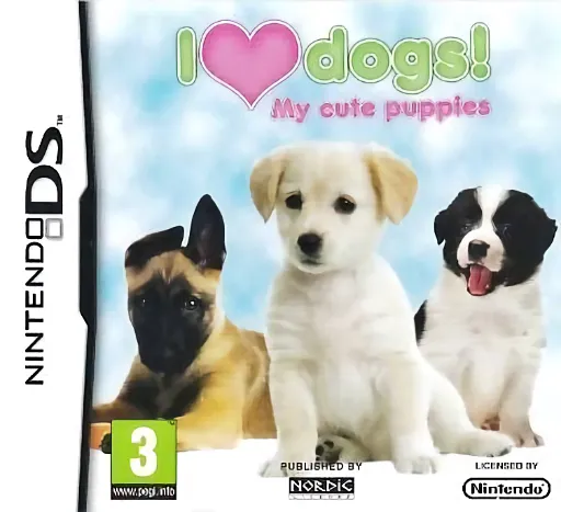 I Love Dogs - My Cute Puppies (Europe) (Sv,No,Da,Fi)